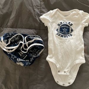 Baby Dallas Cowboys outfits